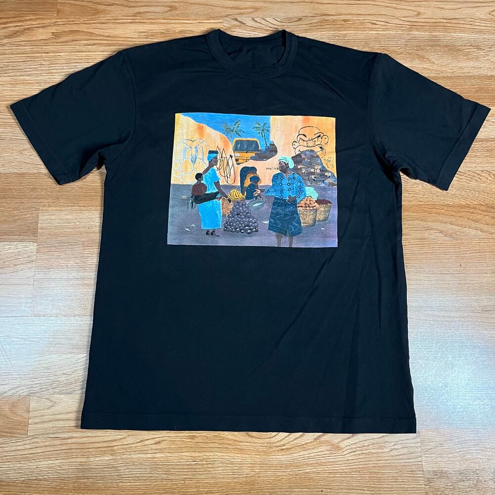 Denim Tears x Skepta Black T‎ Shirt Mens Sz M New *SAMPLE*